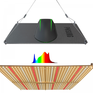 Luz de cultivo LED de placa de invernadoiro de 320 W para interior