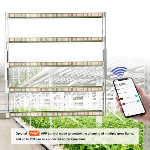 Rastezljivo-skupljajuće LED svjetlo za uzgoj