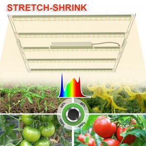 Стретч-термоусадочный светодиодный светильник для выращивания